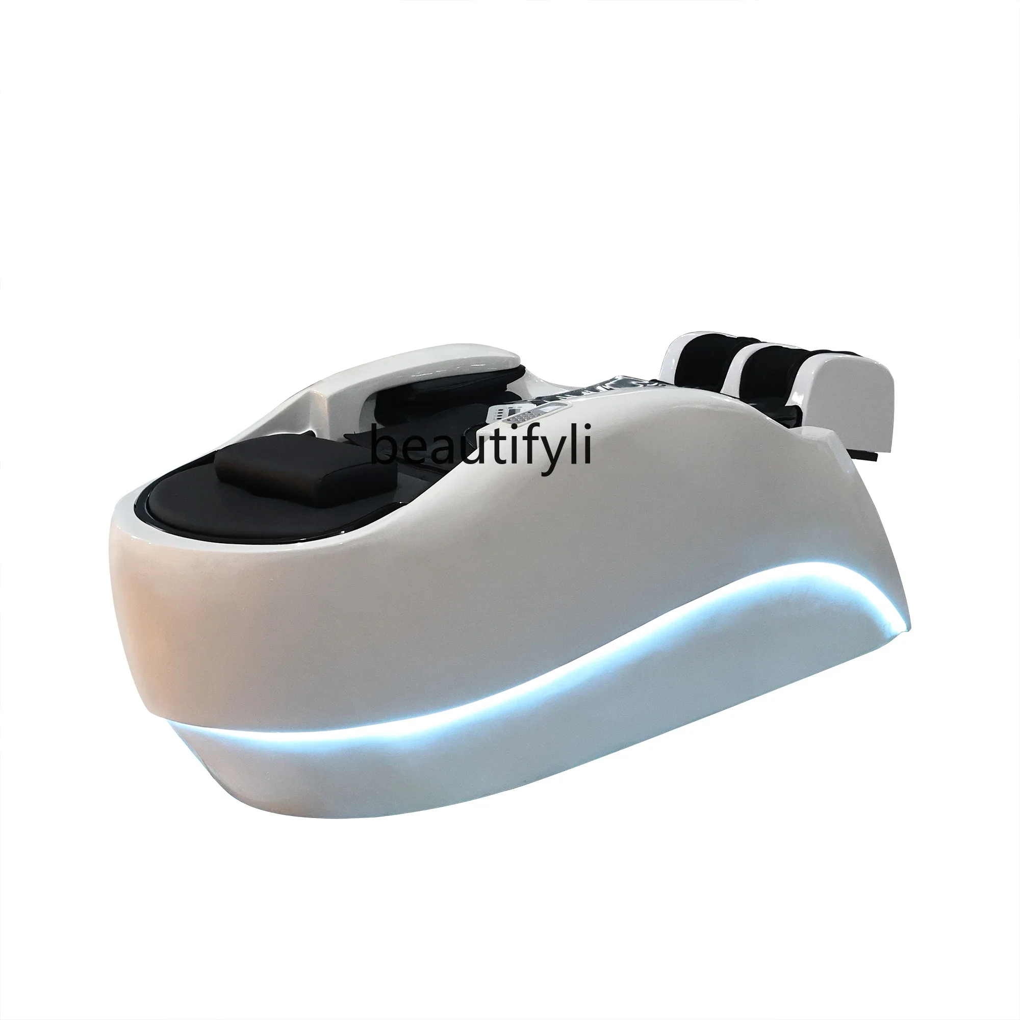 

Intelligent shampoo bed Barber shop hair treatment Fumigation water circulation Automatic massage shampoo bed5556