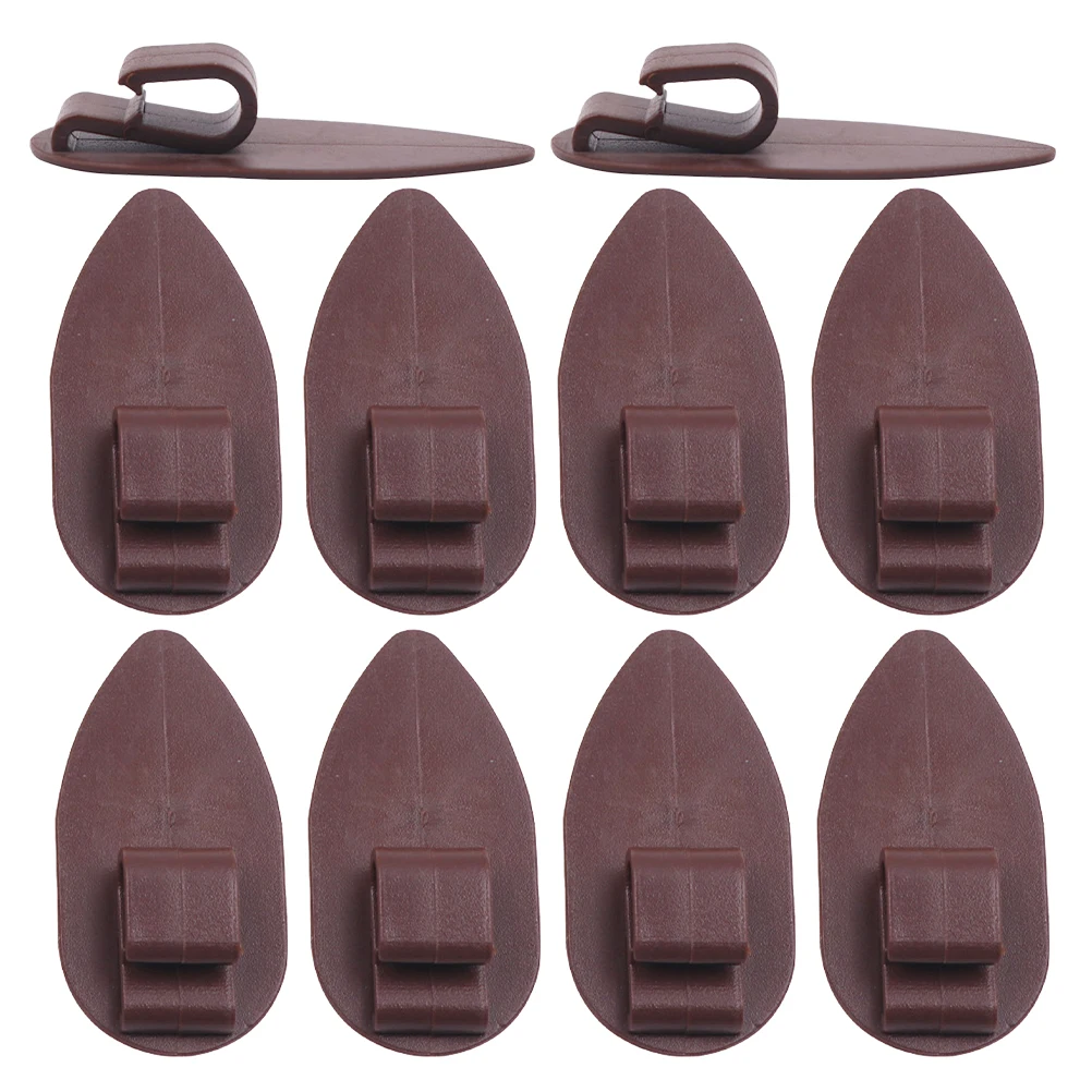 

10Pcs Car Floor Mat Clip Anti-Slip Anti-Move Design Quick Install Car Mat Holders Vehicle Safety Clean Interior Protection