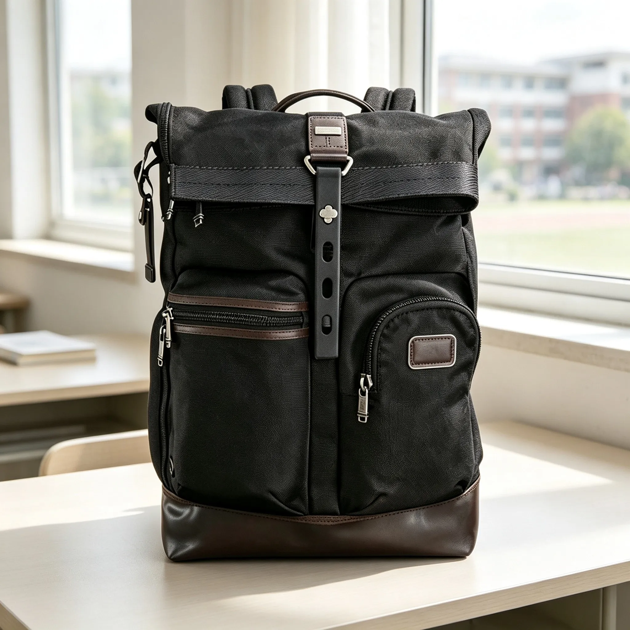 Business Casual Multi-pocket Backpack for Men, Trendy & Fashion Unique Rucksack