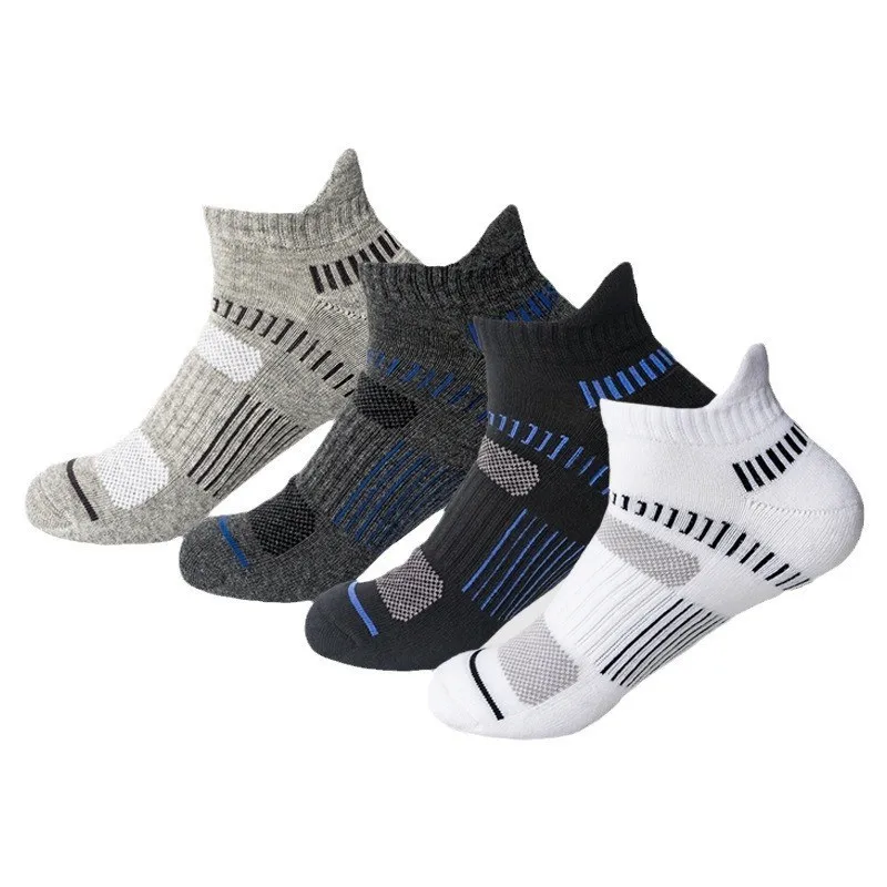 

1/3 пары противоскользящих футбольных носков, мужские хлопковые носки, короткие длинные футбольные баскетбольные спортивные носки, дышащие дезодорирующие носки 39-45