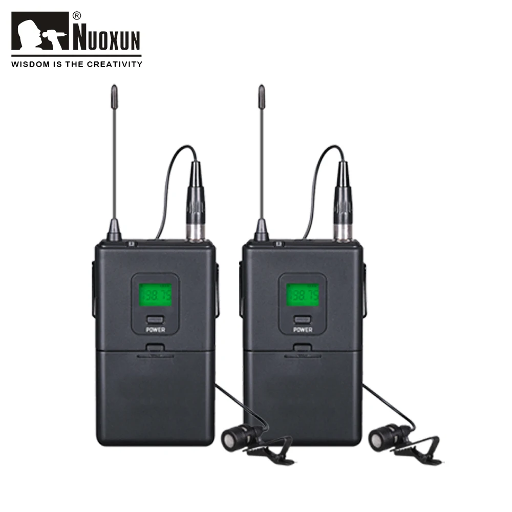 

Dual Channel True Diversity UHF lapel Wireless Microphone