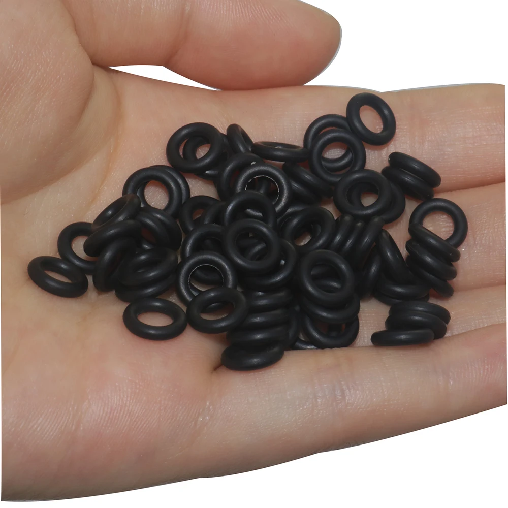 10 Pcs Hose To Gun Quick Detach O Ring Seals For Pressure Washer Garden Tool Parts Rubber Black To Trigger