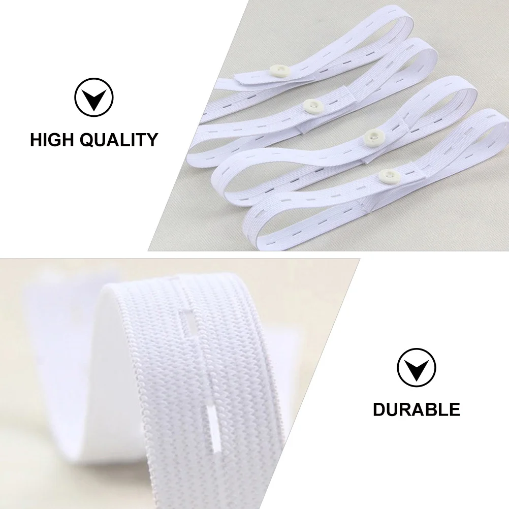 15 قطعة ربط قابل للتعديل حزام تثبيت الرضع للطفل طفل قابلة لإعادة الاستخدام حفاضات الربط حزام حفاضات طفل مشبك #5