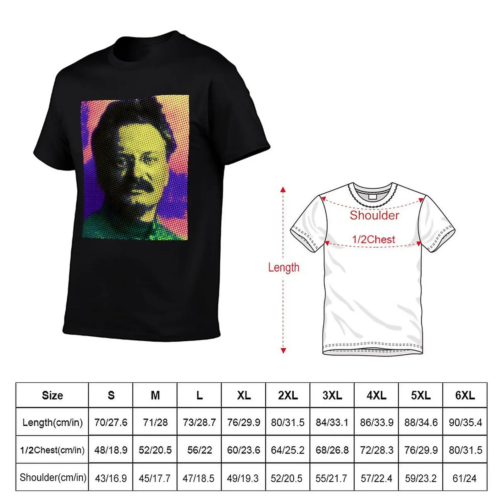 Leon Trotsky T-Shirt vintage anime shirt quick drying plus sizes custom shirt men t shirts high quality