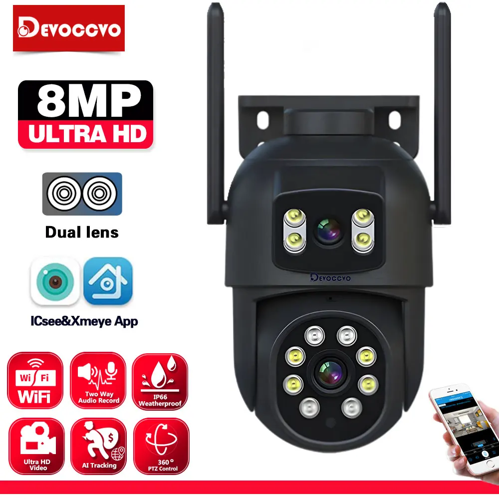 4k-8mp-ptz-wifi-camera-dual-lens-dual-screen-outdoor-security-protection-auto-tracking-p2p-cctv-surveillance-ip-camera-icsee