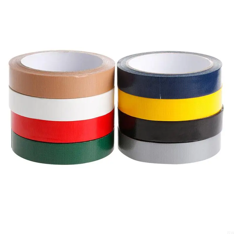 77JB Saluran baru Gaffa Gaffer Waterproof Perekat Perbaikan Bookbinding Cloth Tape