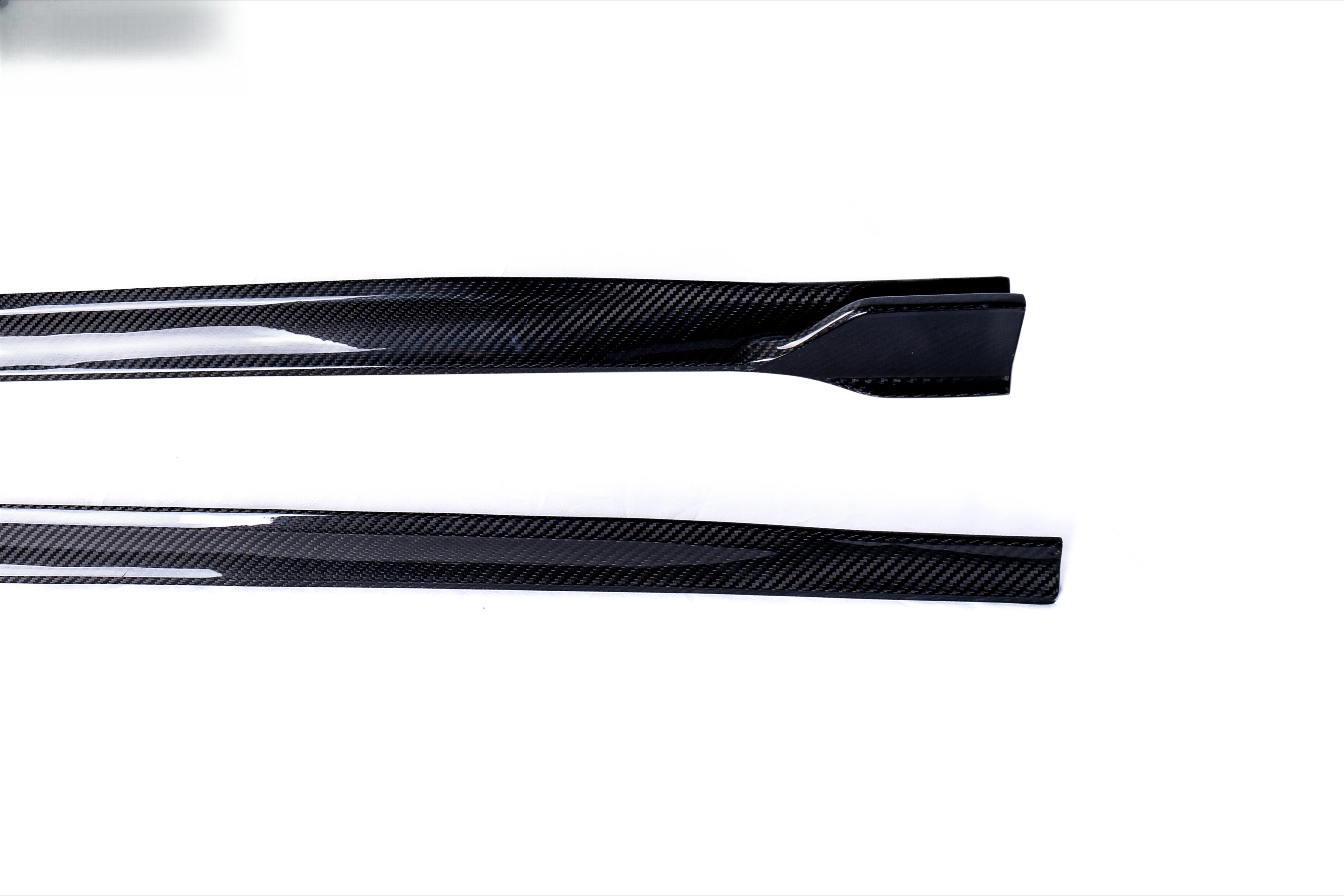 Karbel Side Skirts Kb Style Customized/dry Carbon Fiber Variant Black Side Skirts for  Golf 8 GTI MK8 2006-2019