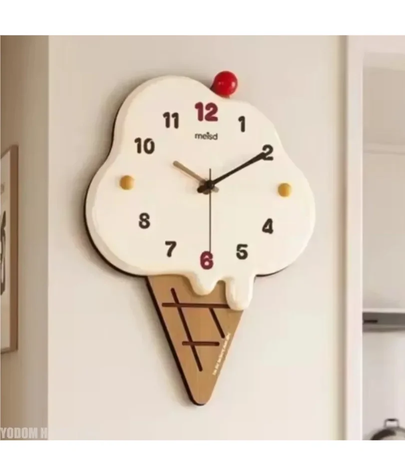 Premium Luxury Fashion Wall Clock - Unique Cute Design, Elegant Home Decor Reloj De Pared for Living Room Bedroom - view 5