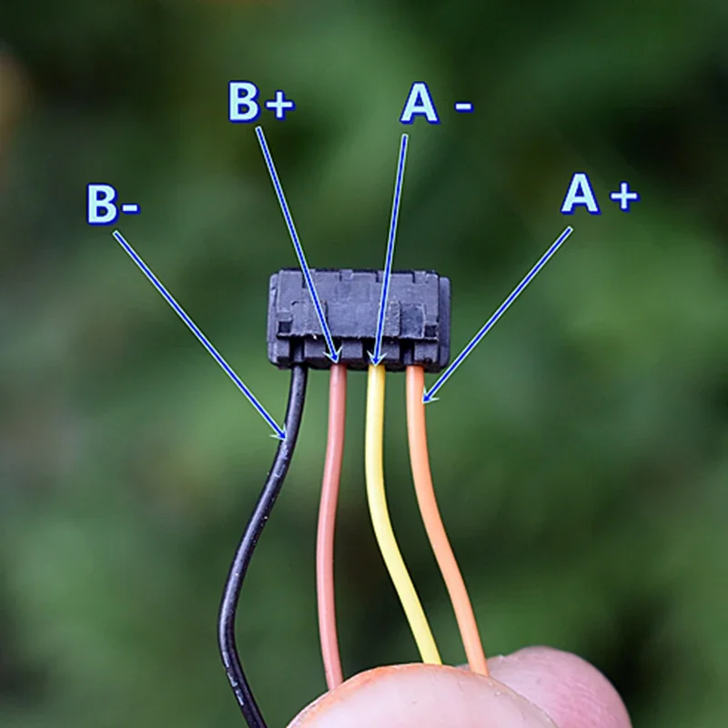 DC 5V-12V MOATECH Precision 2-Phase 4-Wire Stepper Motor Round Ultra-thin 35MM Stepping Motor 23.2 ohms 3.75 Degree Step Angle