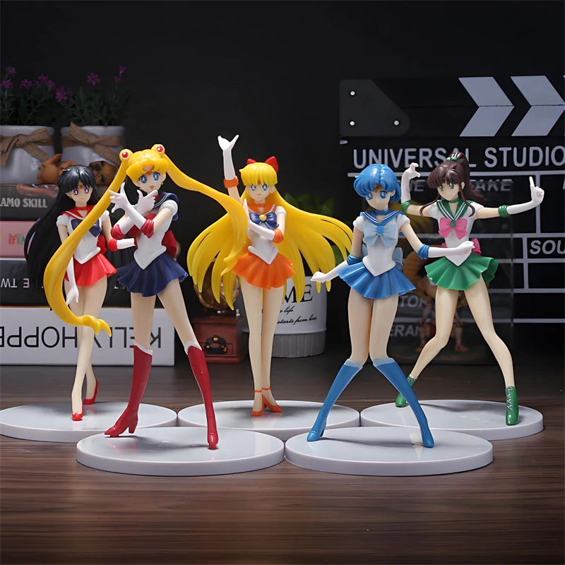 5Pcs/Set Sailor Moon Anime Figure Toys: A Must-Have for Fans!