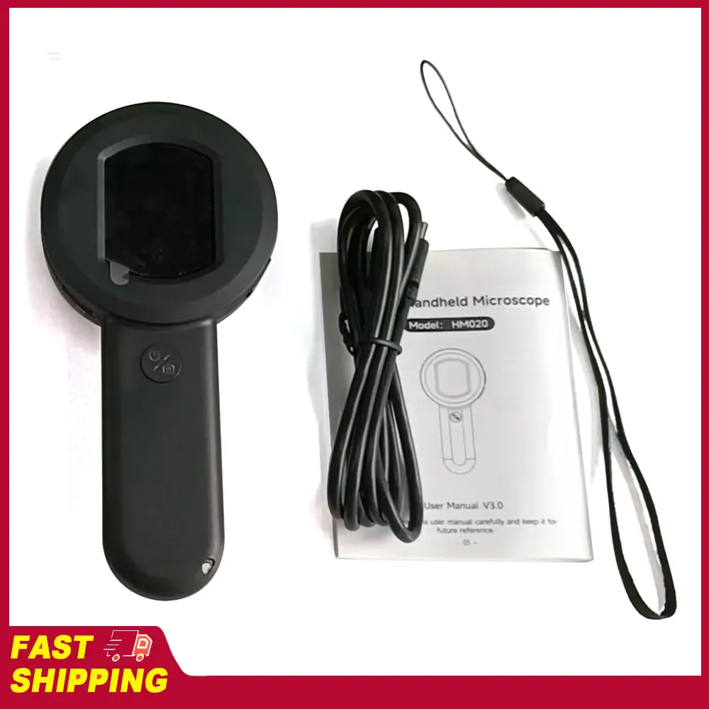 Portable Digital Magnifier Handheld Magnifying Glass with 2.0 Inch Screen 100W Pixels Digital Microscope with Screen