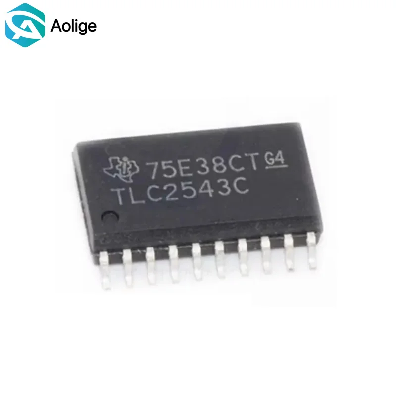 

TLC2543CDWR TLC2543CDW Silk Print TLC2543C Аналого-цифровой преобразователь SOP20 чипы