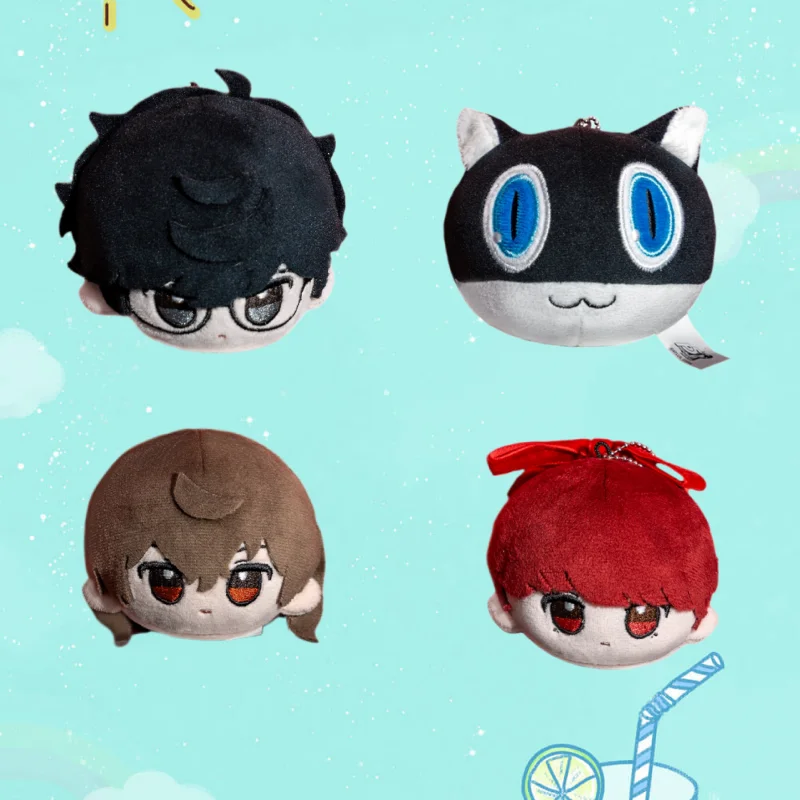 

Плюшевый брелок-подвеска Sega Persona 5 Royal Edition: мягкие игрушки-подвески по игре, Джокер, Моргана, подарок