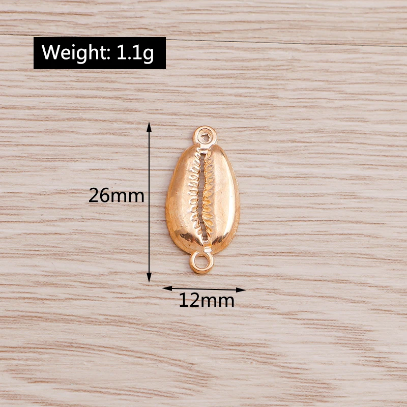 Tusember 20 Stück 11*15mm Silberfarbene Legierungs-Muschelanhänger Perlen für DIY Halsketten- und Ohrringherstellung DIY Handgemachter Schmuckzubehör – Detail 9