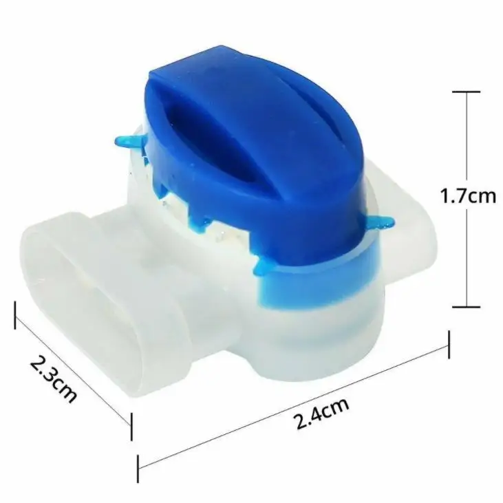 10pcs Multifunction Connector Terminal 3 pin Electrical IDC 314 Wire Connectors Robotic Lawn Mower Connectors