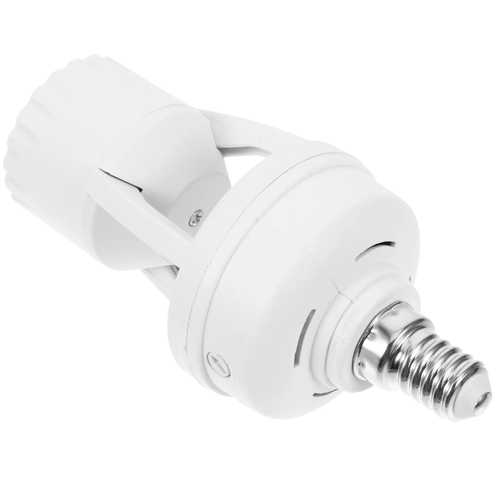 

E14 Induction Lamp Holder Smart Bulb Adapter Light Socket Motion Sensor LED to E27 Converter