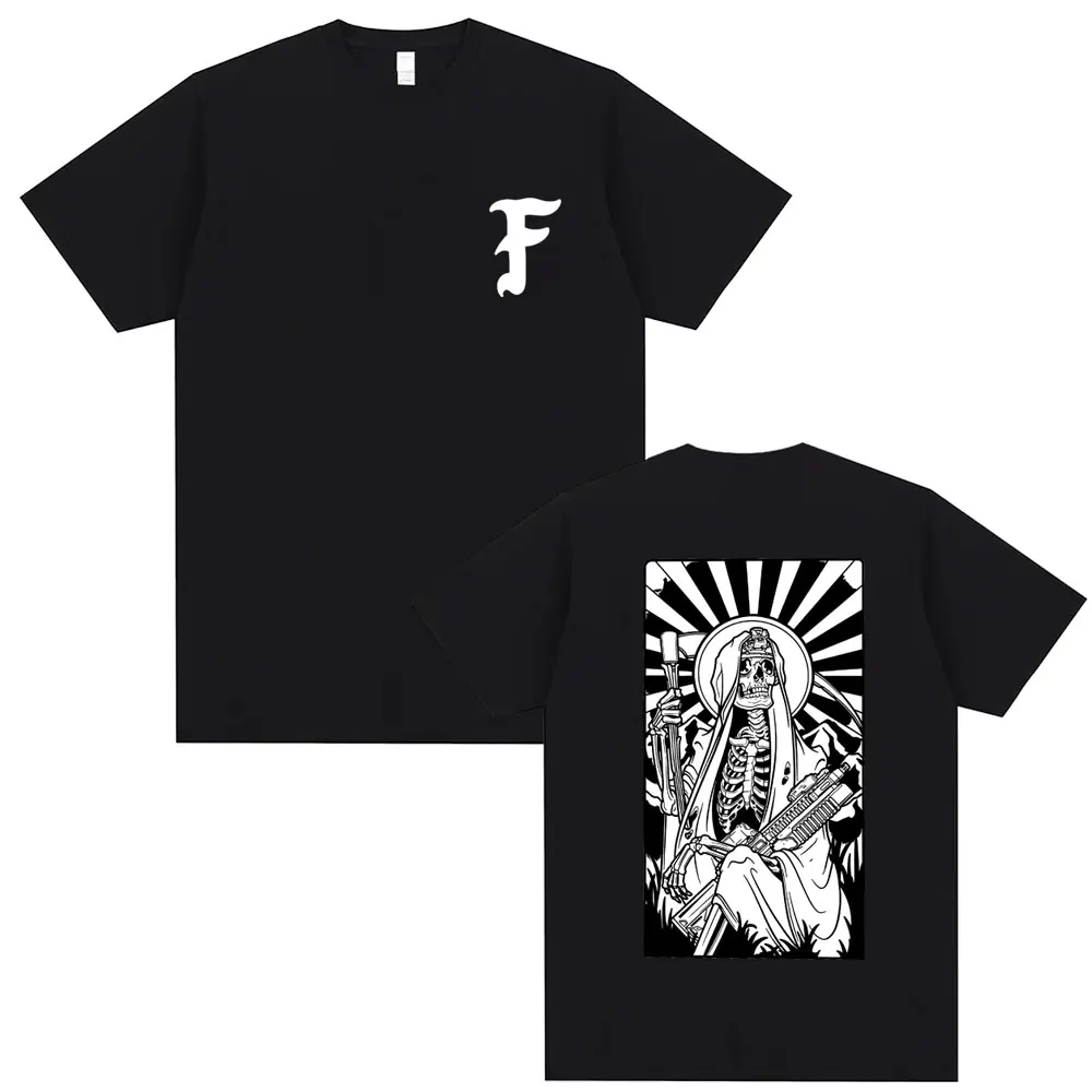 

Forward Observations Group Skeleton Graphic T-shirt Men Women Casual Cotton Vintage T-shirts Male Oversized T Shirts Streetwear