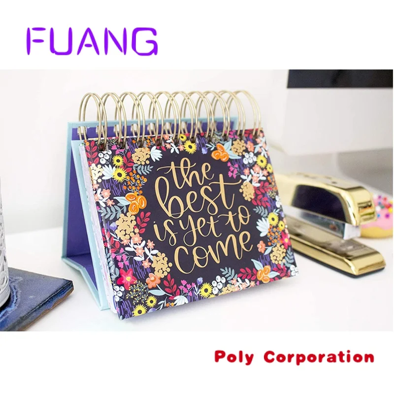 Custom 2023 2024 Custom Printing 365 Day A Page Creative Mini Daily Desk Calendar
