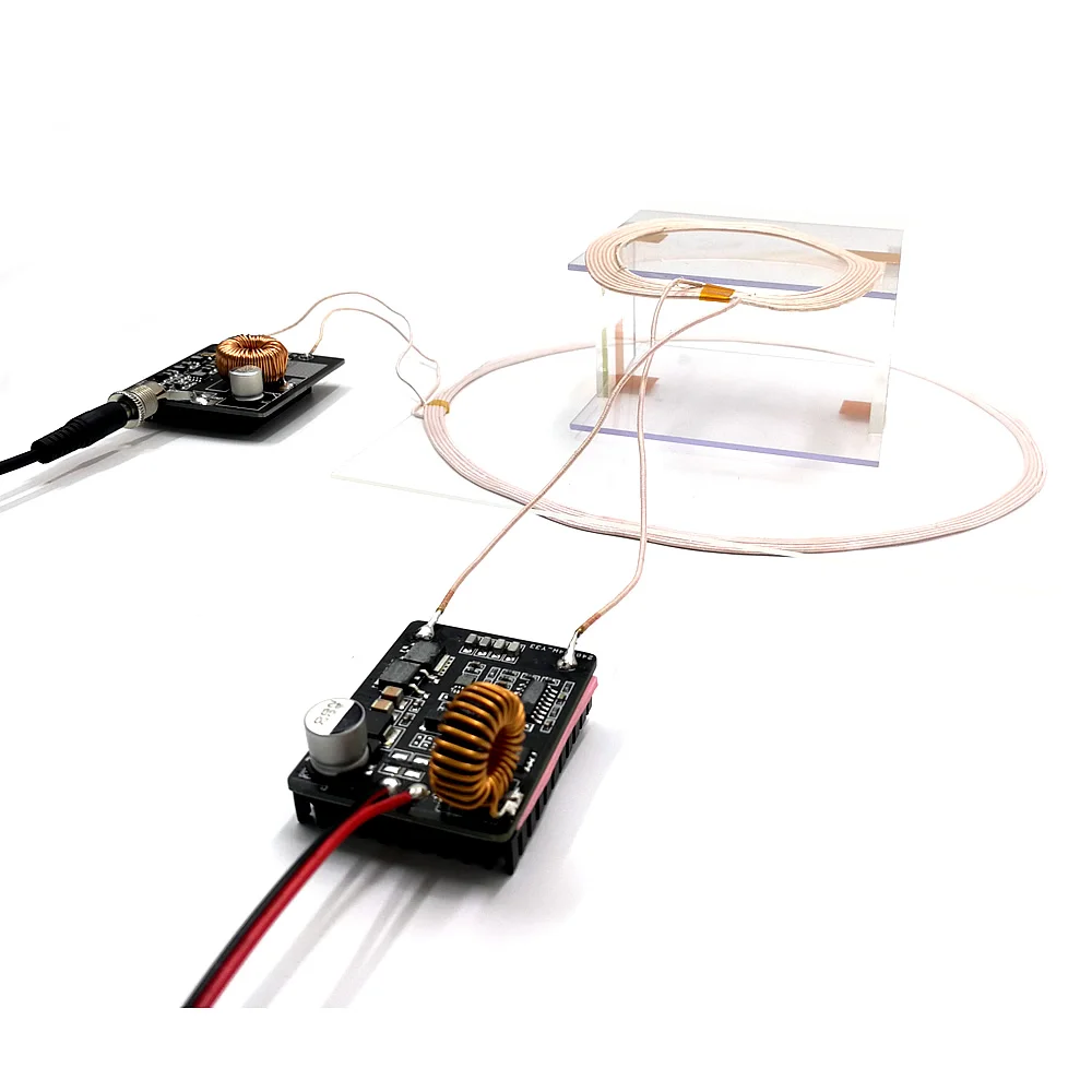 50W Wireless Charging Long-Distance High-Power Magnetic Resonance Wireless Power Supply Module