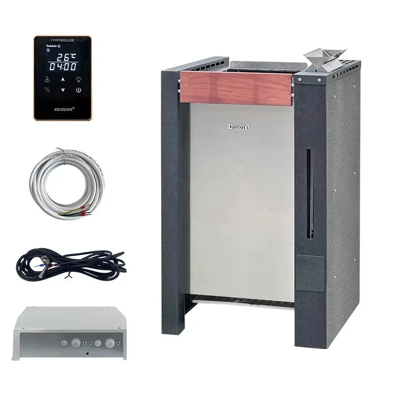24KW High Power Sauna Heater Water-Electricity Separation Dry Wet Dual-Use Sauna Stove With Optional WiFi Controller