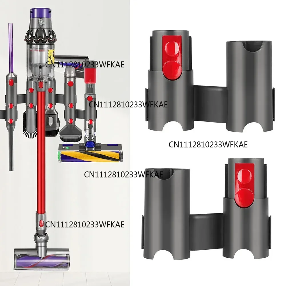 Pack of 2 for Dyson V7/8/15/10/12 Vacuum Cleaner with Brush Nozzle Cleaning Storage Rack