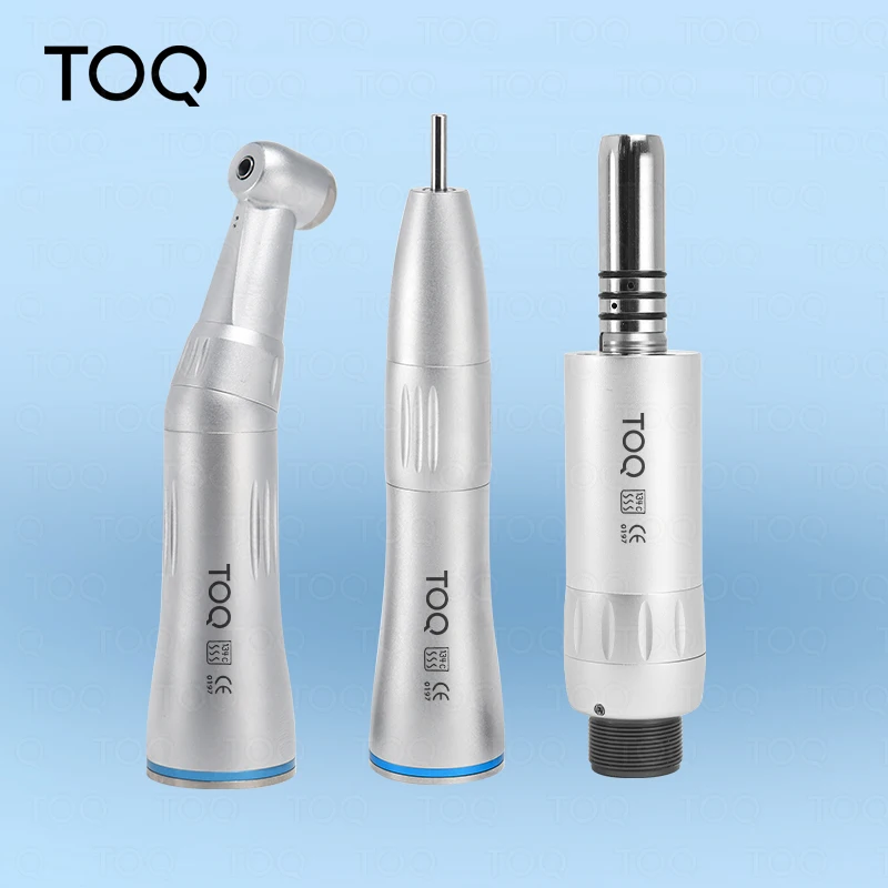 Dental Inner water Low Speed Handpiece Kit Air Turbine Straight Contra Angle Air Motor Inner Water Spray 2/4Holes