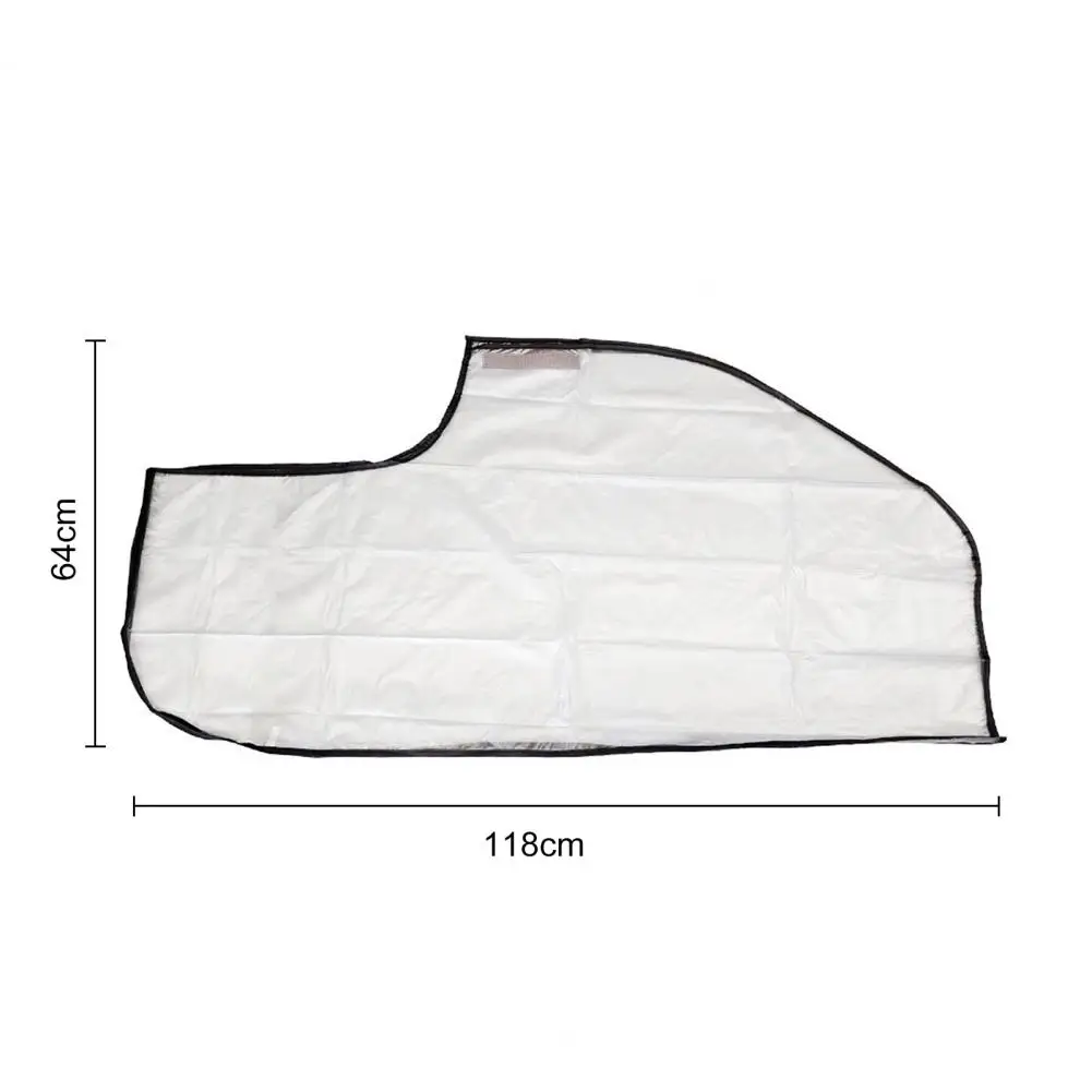 Waterproof Golf Bag Cover Waterproof Folding Golf Bag Rain Cover with Transparent Pvc for Men Women Heavy Duty Club