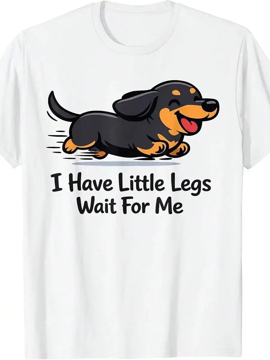 Women's Oversized Humorous Quote Dog T-Shirt Soft Cotton Funny Turkish Bulldog Pattern Lightweight Pet Lover Daily Graphic Tee