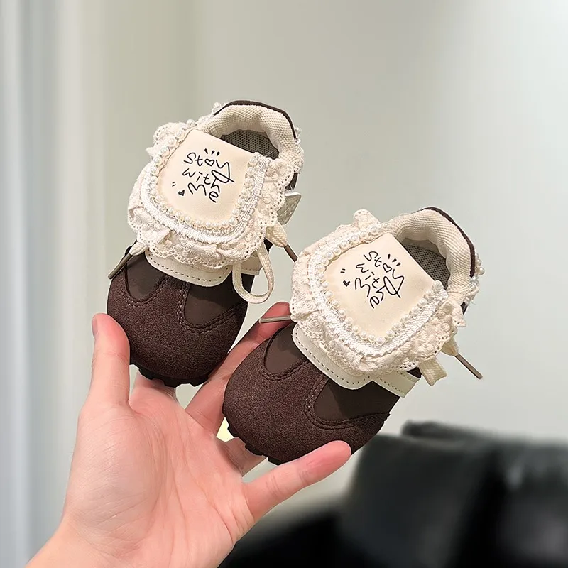 

Children's Sports Shoes Toddler Breathable Non Slip Comfort Sneakers Lightweight Hook and Loop Soft Sole Running Casual Shoes