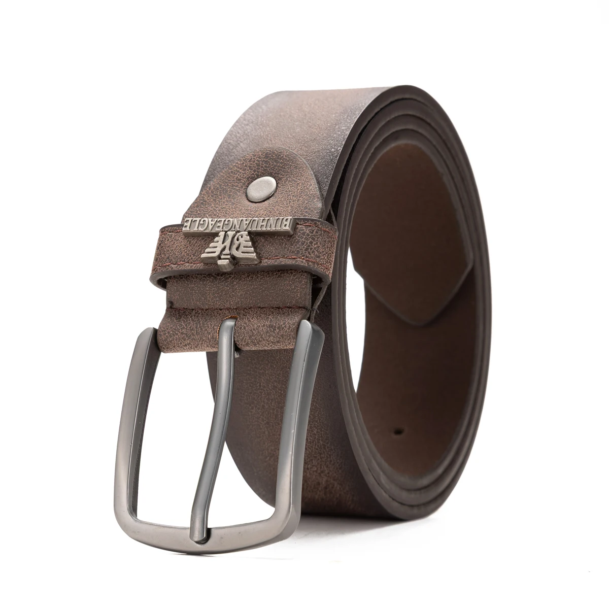 A PU Belt Suitable for Both Men and Women, Combining the Style of Western Denim and Retro, Is Perfect for Daily Casual Outings