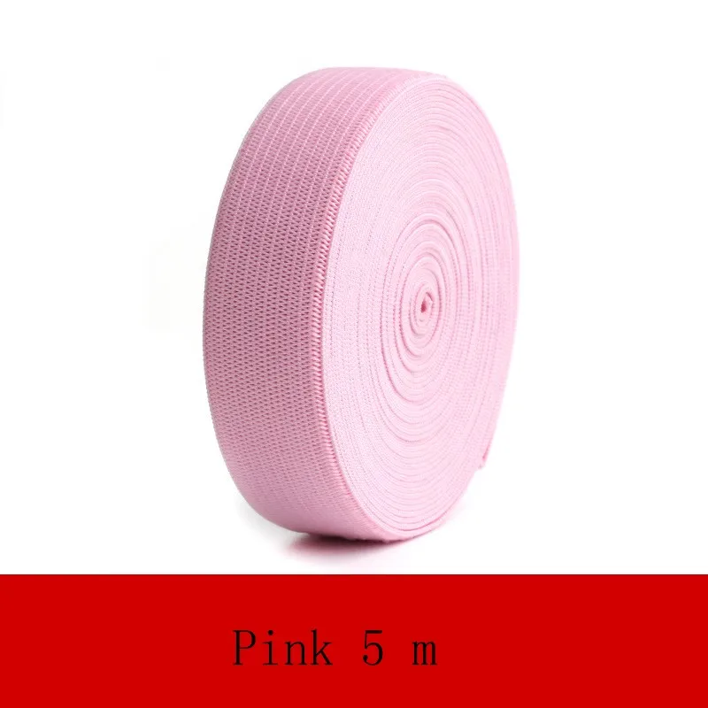 2cm*5m Color Nylon Highest Elastic Bands Garment Trousers Sewing Accessories DIY Clothing Material