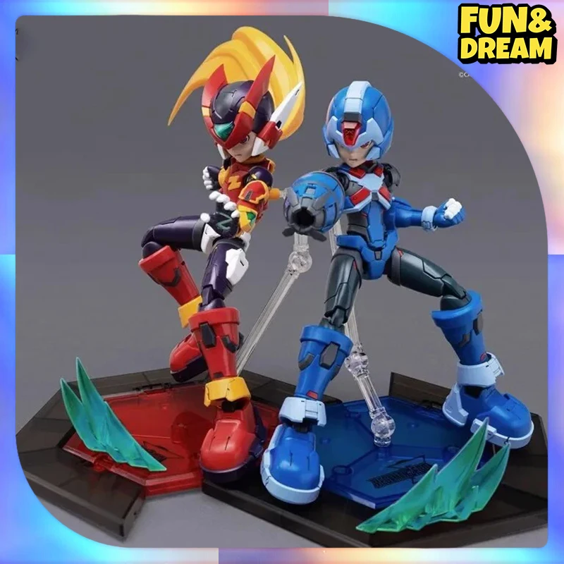 E-Model Megaman Zero Series Anime Figure Zero Copy X Action Figure Moveable Joint Children Toy Room Decoration Birthday Gift