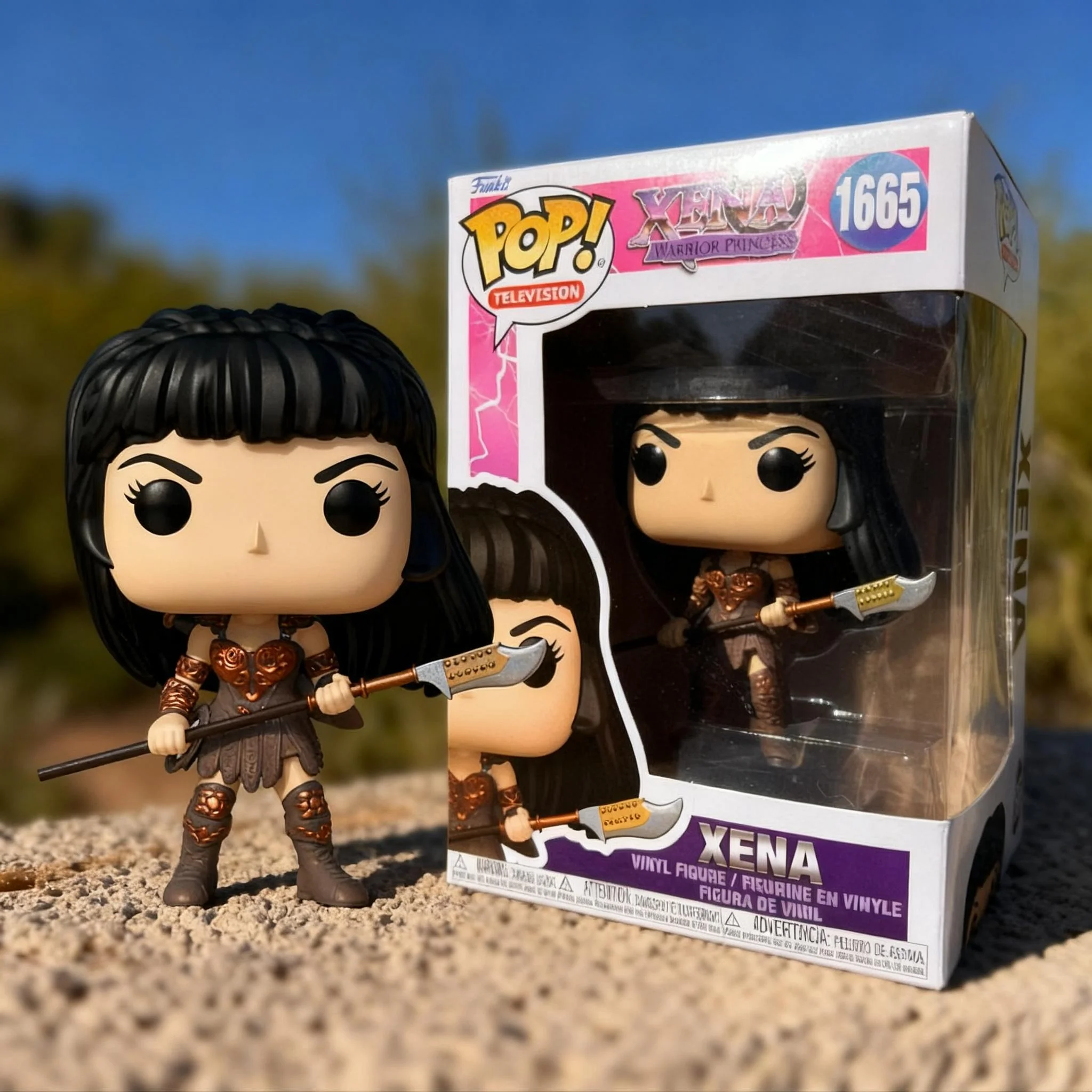 

Сена с копьем # Виниловая фигурка Зены, воин, принцесса Funko Pop, натуральная фигурка, ограниченная серия, коллекционный подарок для фанатов