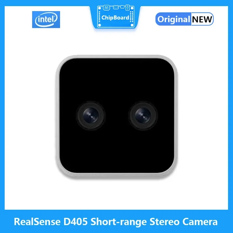 Intel realsense D405กล้องสเตอริโอระยะสั้นที่มีความแม่นยำย่อยมิลลิเมตร