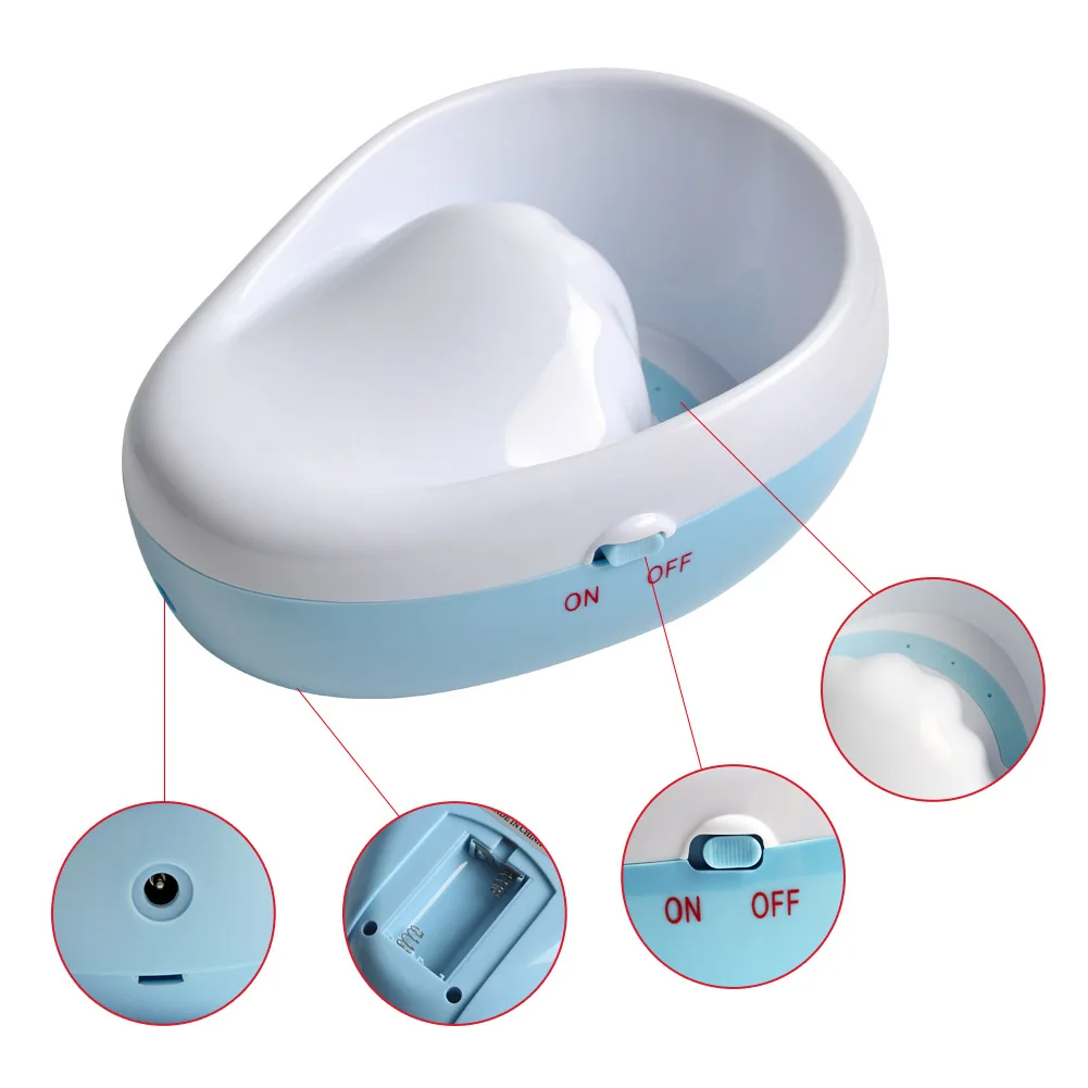 Electric Nail Soaking Bowl,Faster Soak Off Gel Nail Polish Remover Bowl-Heated Manicure Bowl Nail Polish Remover Tool