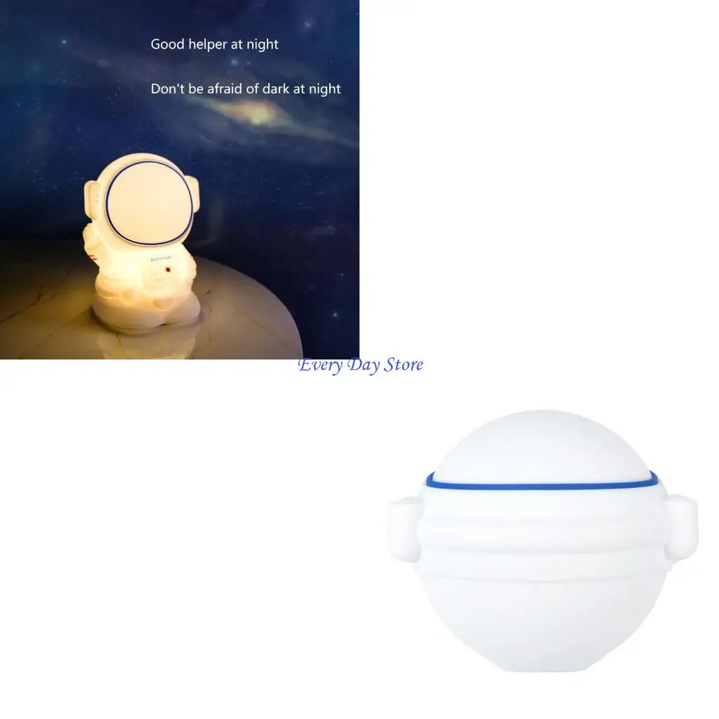 

USB Rechargeable Astronaut Night Light 16 Colors Decor Lamp for Kids Room