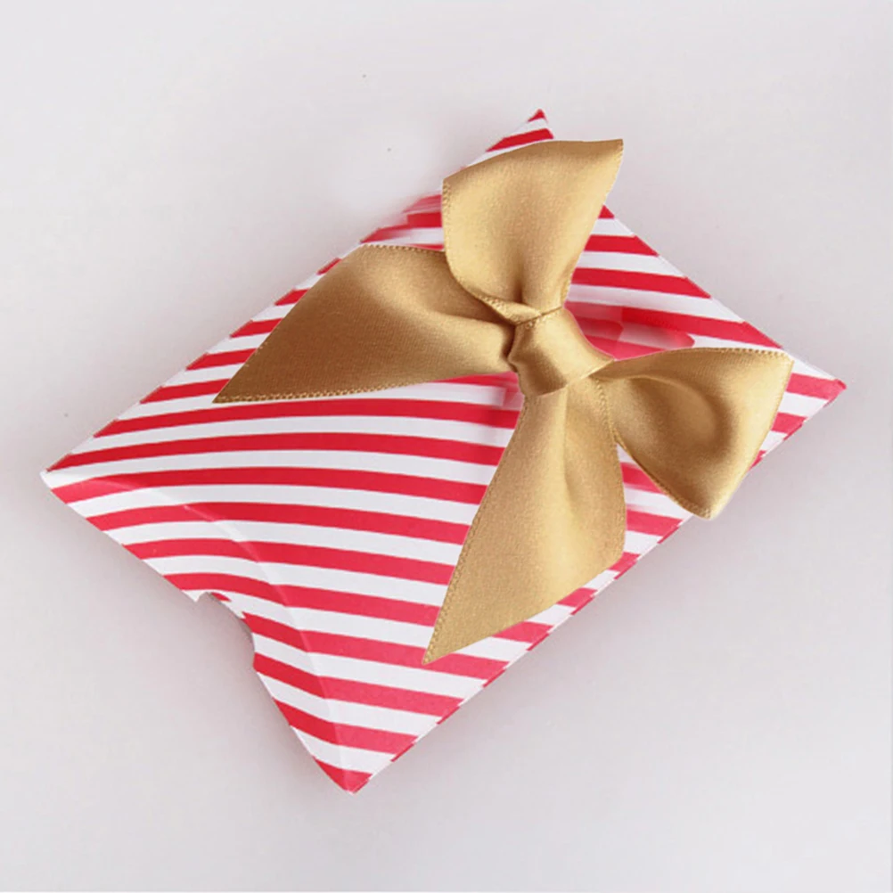 

50pcs Bowknot Decorations Christmas Candy Bag nament Gift Decor Home Hotel Shop Market Use Creative Hair Accessories