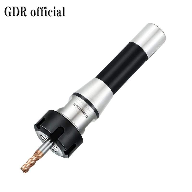 GDR R8 ER Werkzeughalter R8 ER16 ER20 ER25 ER32 ER40 M12 Spannzangenhalter Werkzeughalter R8 M12 7/16 Werkzeughalterhalterung Werkzeugspannzange – Detail 21