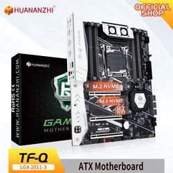 HUANANZHI X99 TF Q LGA 2011-3 XEON X99 Материнская плата ATX Intel XEON E5 LGA 2011-3 Все серии, как DDR3 DDR4 RECC NON-ECC память RU