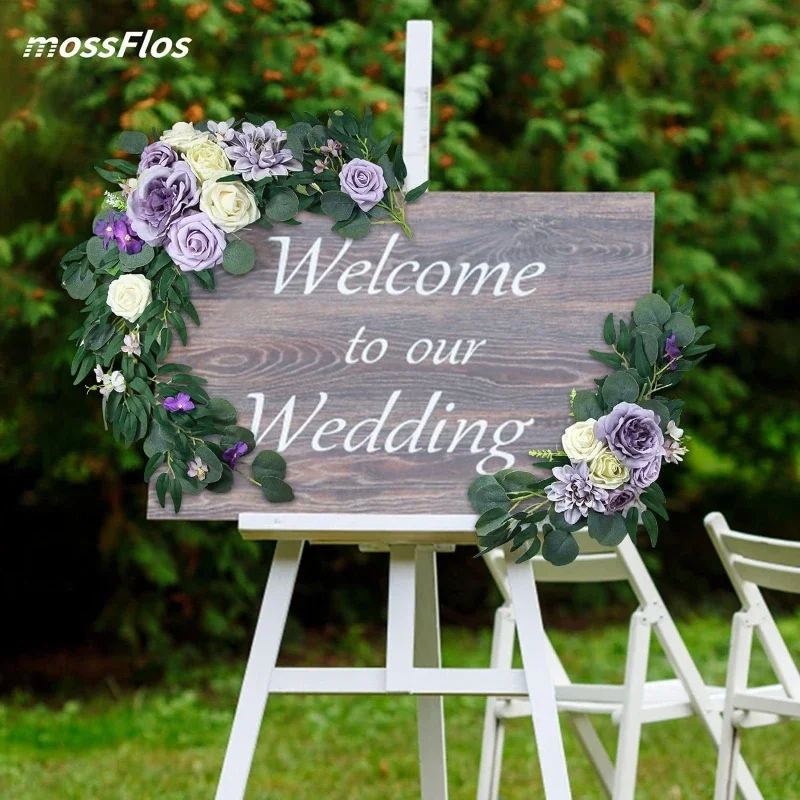 

90CM Artificial Rose Vine Table and Chair Flowers Hotel Decoration Banquet Vine Flower Garland Decoration Wedding Supplies