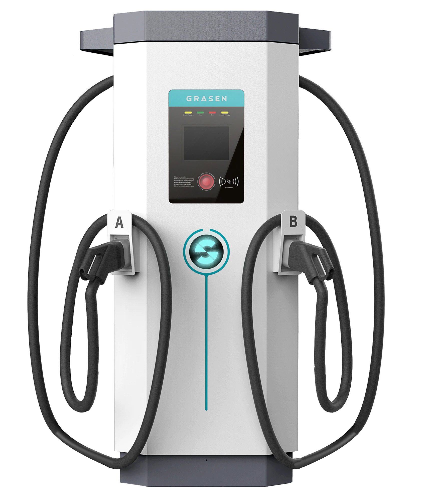 

High Power Three Phase Commercial DC CCS CHADEMO 150KW OCPP EV Charging Station Fast Electric Car Supercharger EV Charger