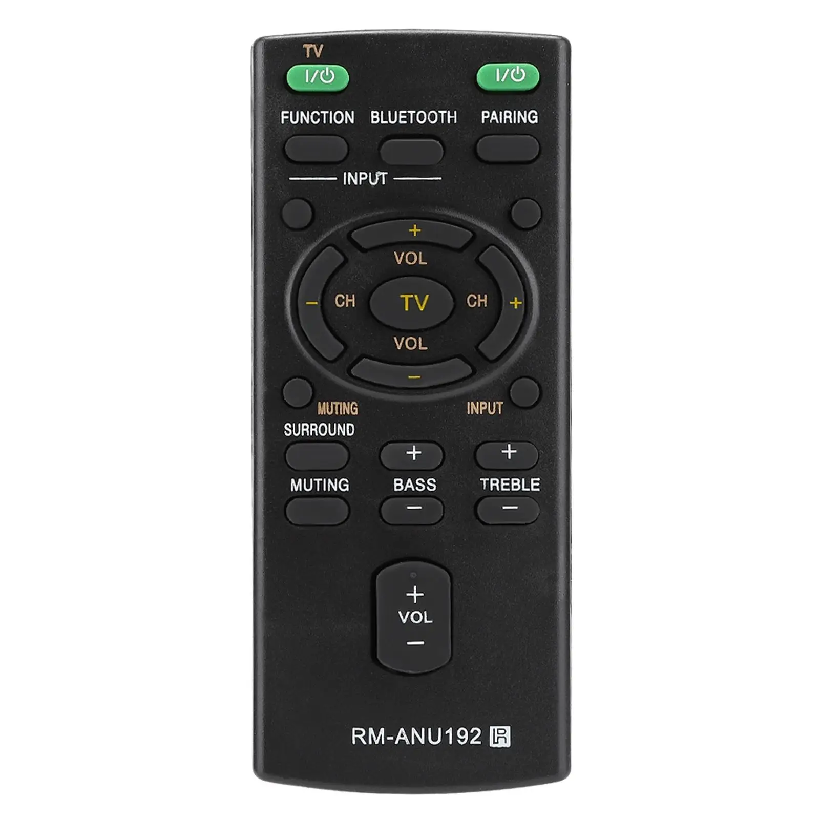 RM-ANU192 Remote Control Compatible with SACT60BT SS-WCT60 HT-CT60BT HTCT60 for Seamless Audio Experience