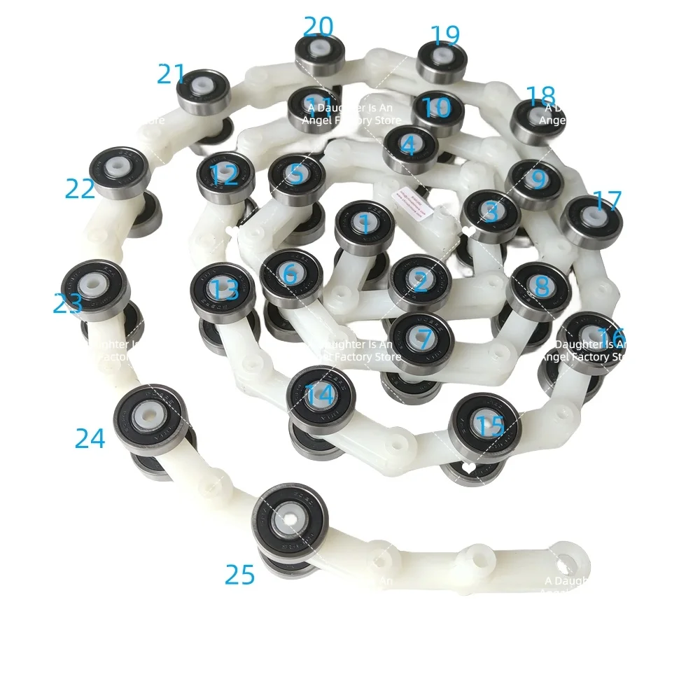 Escalator Newel Rotary Reverse Chain Double Fork 25 Pairs of Bearings 609