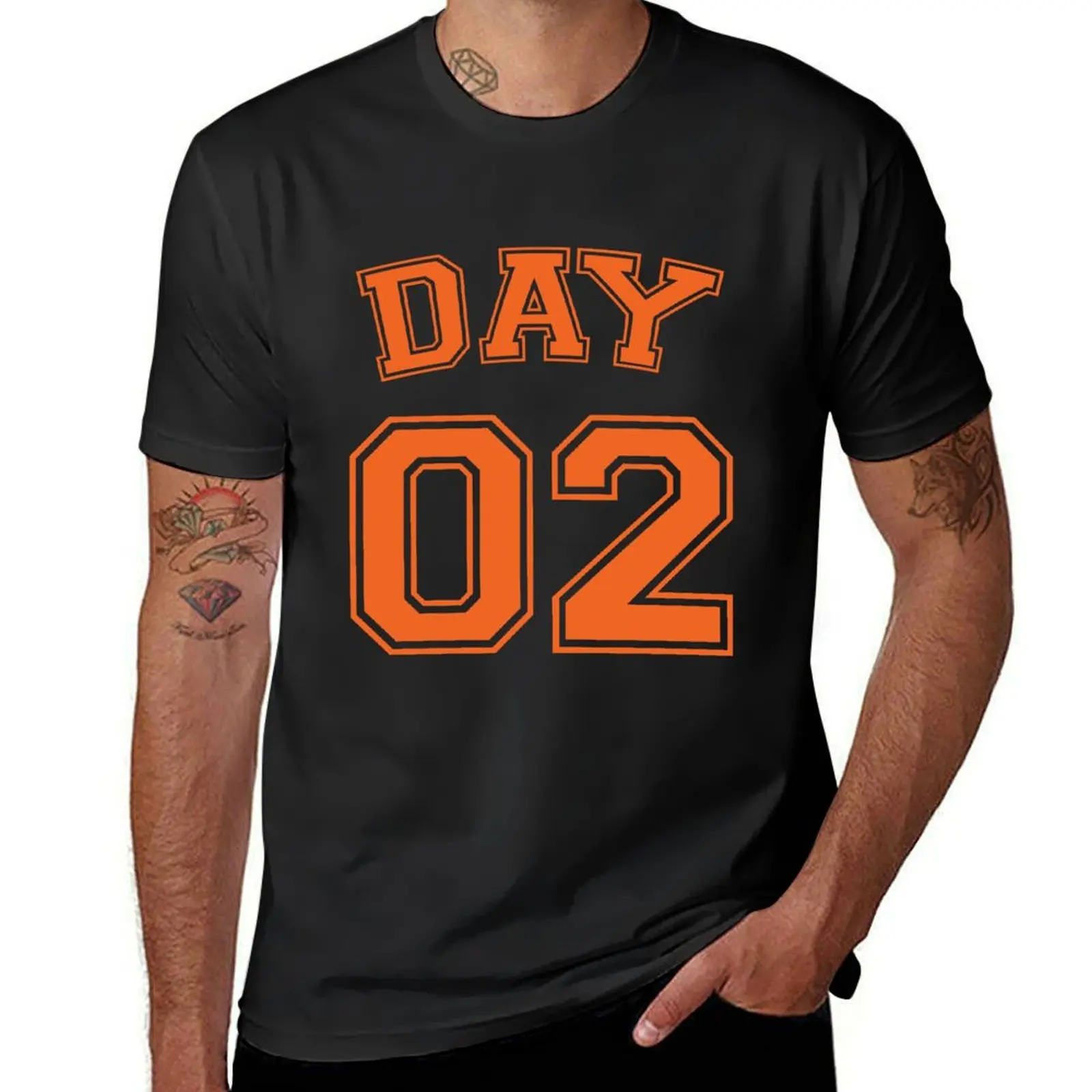 kevin day #2 striker T-Shirt quick-drying korean fashion shirts graphic tees t shirts for men graphic