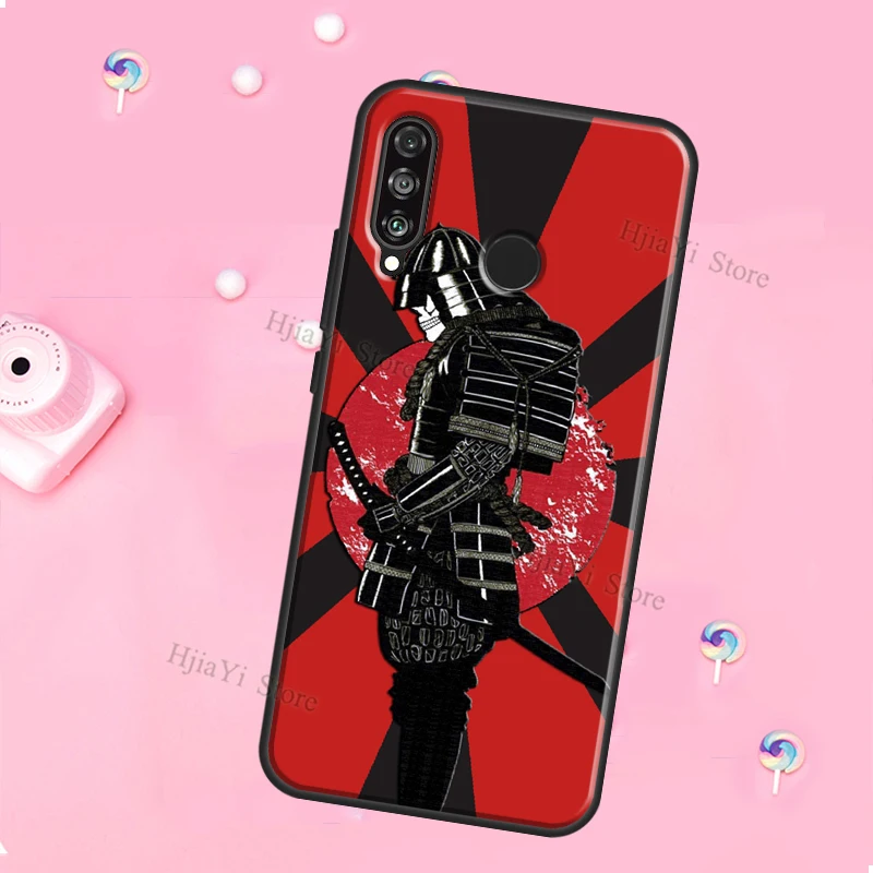 Japanese Samurai Art For Huawei Honor Magic 5 Lite X8 X9 X8a X9a 50 70 P20 P30 P40 P50 P60 Pro P Smart 2019 Case