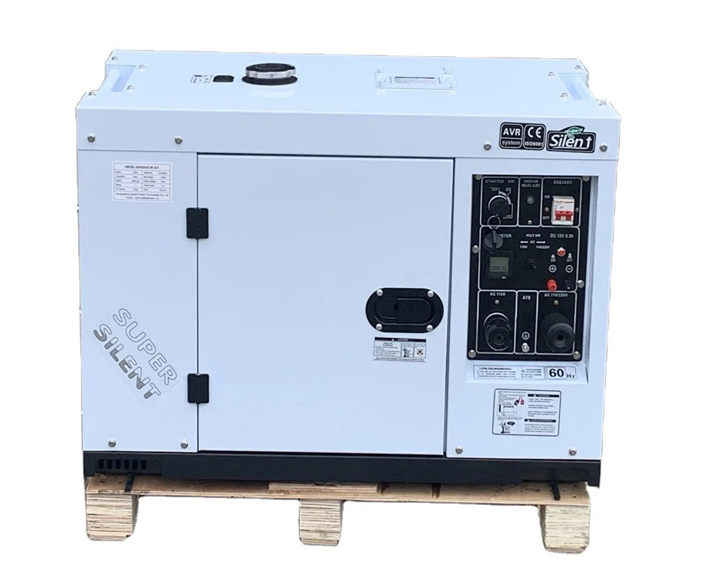 Electric Portable Diesel Generators for 10kva For Home Backup 5kw 10kw15kw Diesel Generator Soundproof Alternative Energy Genset