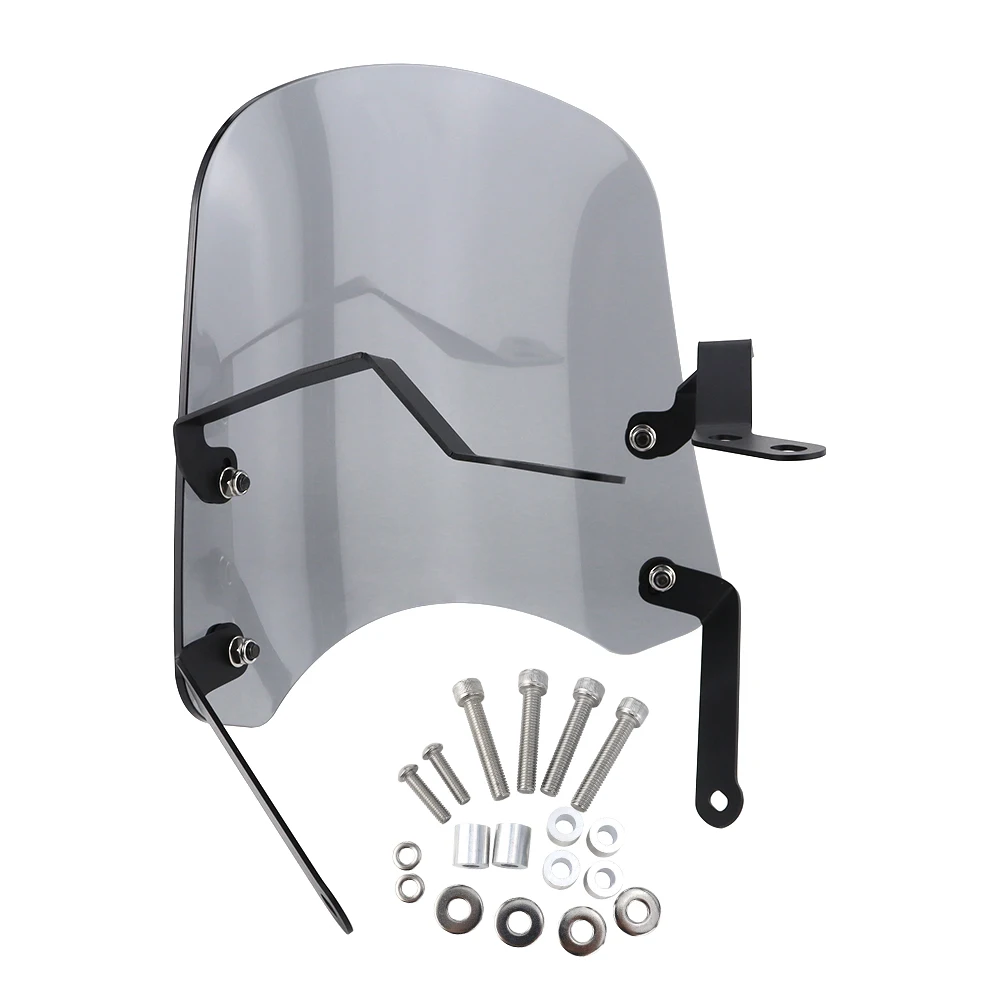 

Motorcycle Windscreen GPS Mount Navigation Bracket For Honda Grom 125 MSX 125 2016 2017 2018 2019 2020 Windshield Wind Deflector