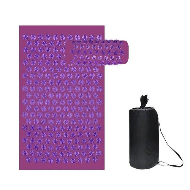 Acupressuur Yoga Mat Kuznetsov's Applicator Kussen Sensi Massage Lichaam Naalden Met Spikes Kussen Voet Massager Fitness Pilates