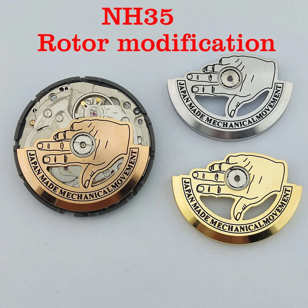 NH35 الدوار الأيدي Mod NH تتأرجح الوزن الدوار متوافق مع NH34 NH35 NH36 NH38 NH39 7S26 7S36 4R35 4R36 7002 7009 6309