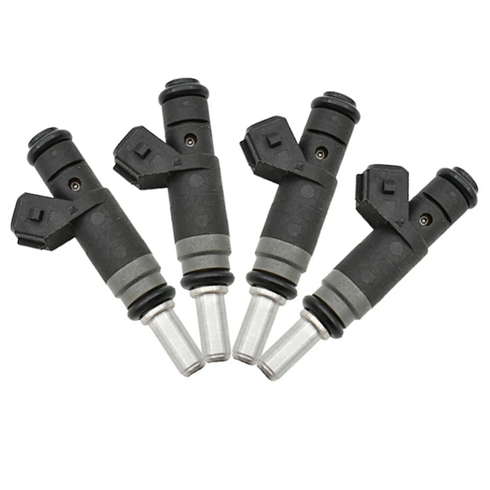 4Pcs 7506158 13537506158 Fuel Injector for-BMW 1 Series E87 118 I/120 I 06-11 120 I 03-11 3 Series E46 318 I 01-05 2.0L